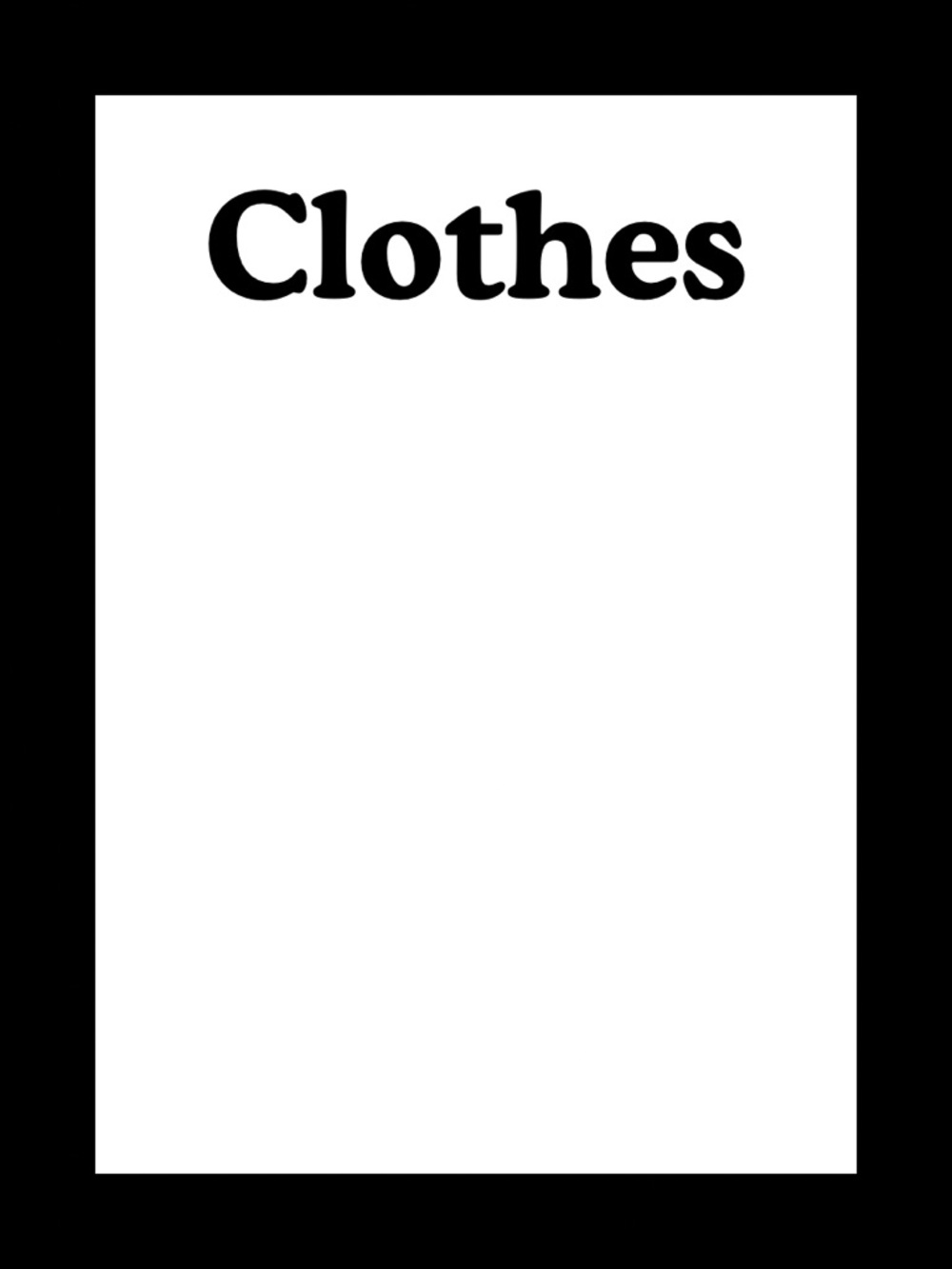 ✨ Closet Divider – Women’s Clothing (Not for Sale)